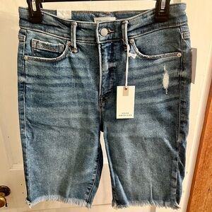 Good American Bermuda Denim Shorts
